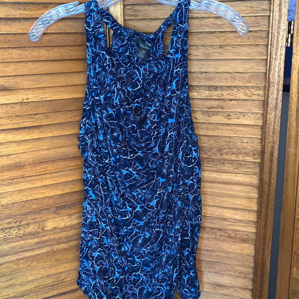 Tommy Bahama draped neck sleeveless top